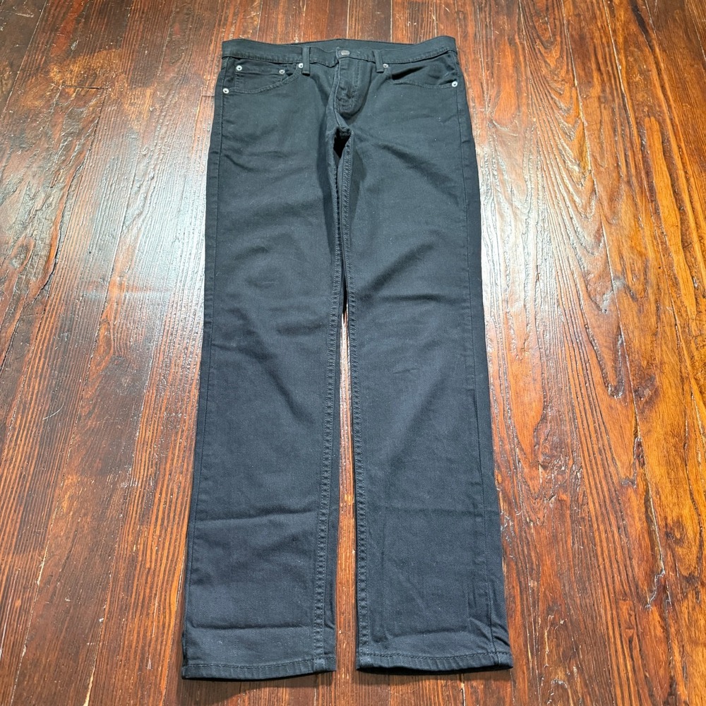 Levis 511 Jeans Mens 32x32 Black Slim Fit Stretch Denim Goth‎ Biker Punk